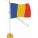 Steagulet tricolor Romania cu suport